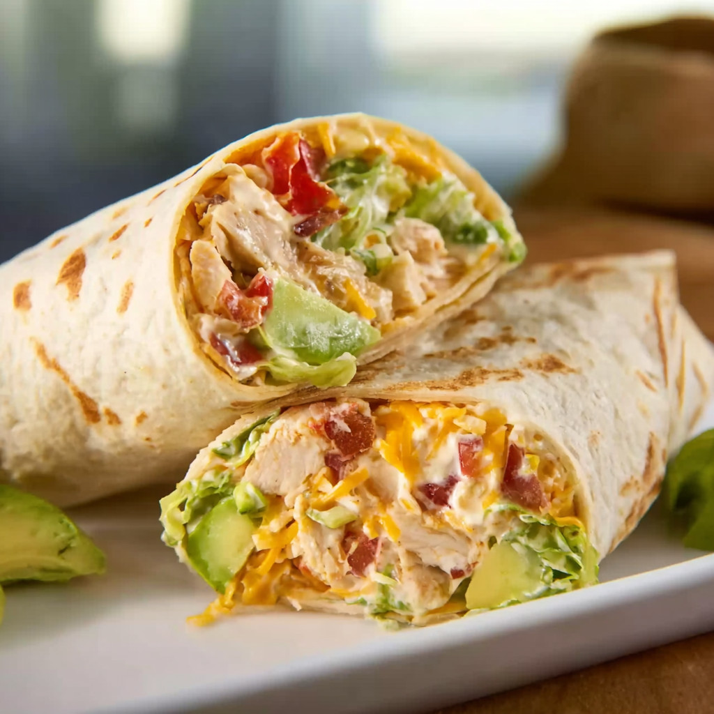 A plate with a burrito on it.