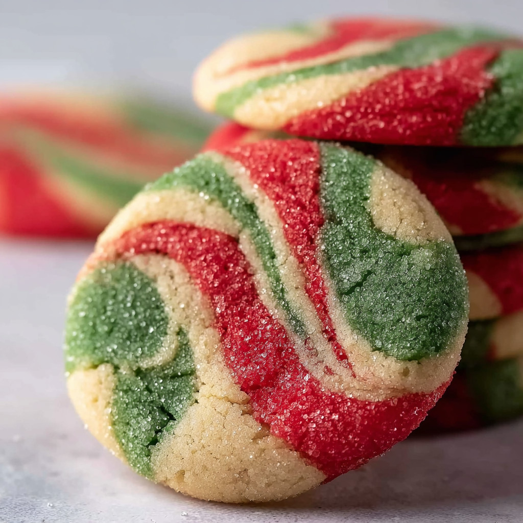 Cookies with red, green, yellow and white icing.