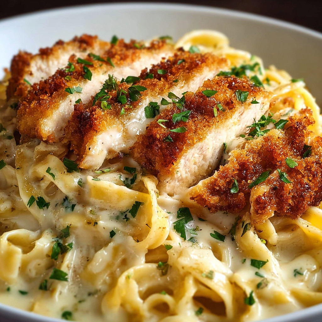 A plate of food with chicken and pasta.