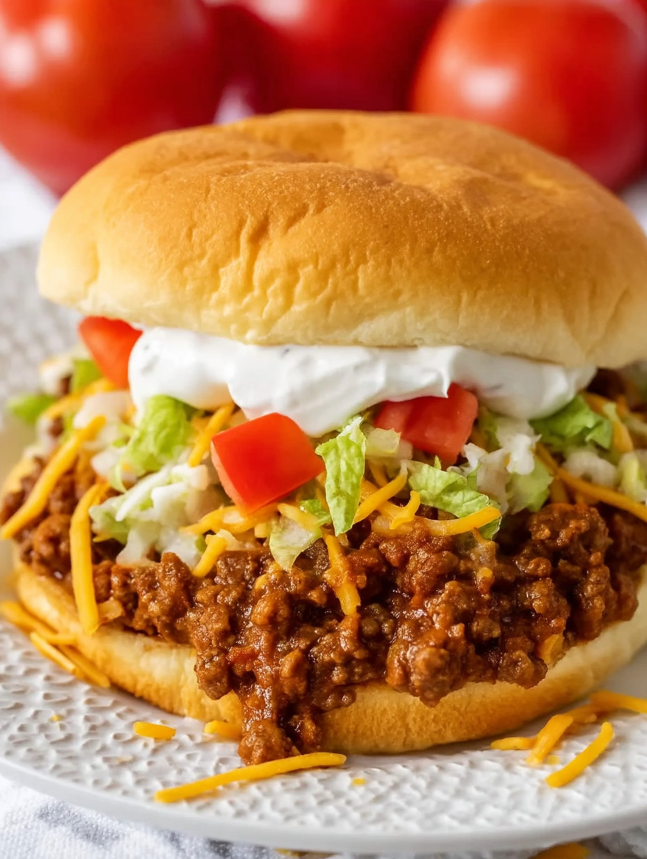 A burger with lettuce, tomato, and cheese.