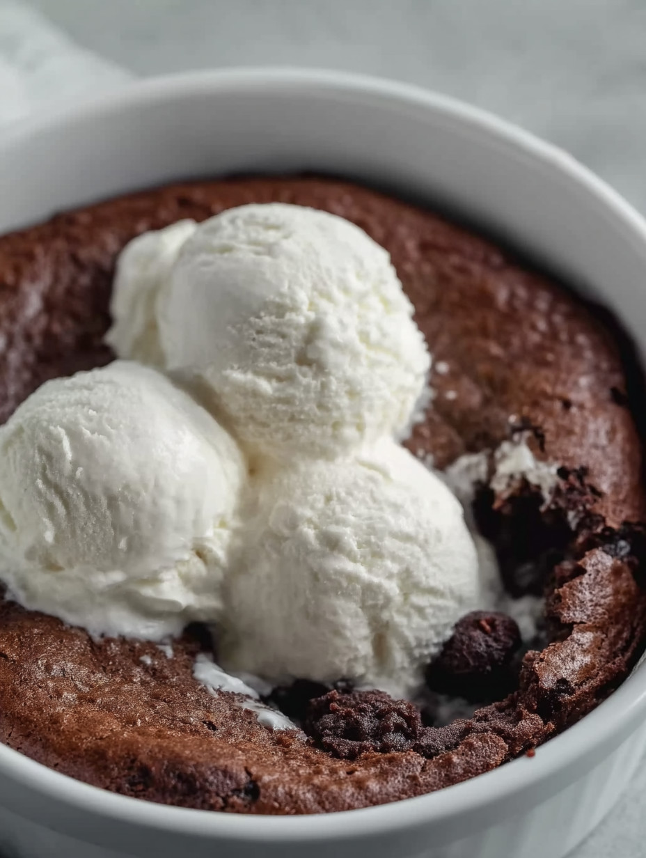 A bowl of ice cream with chocolate chips.