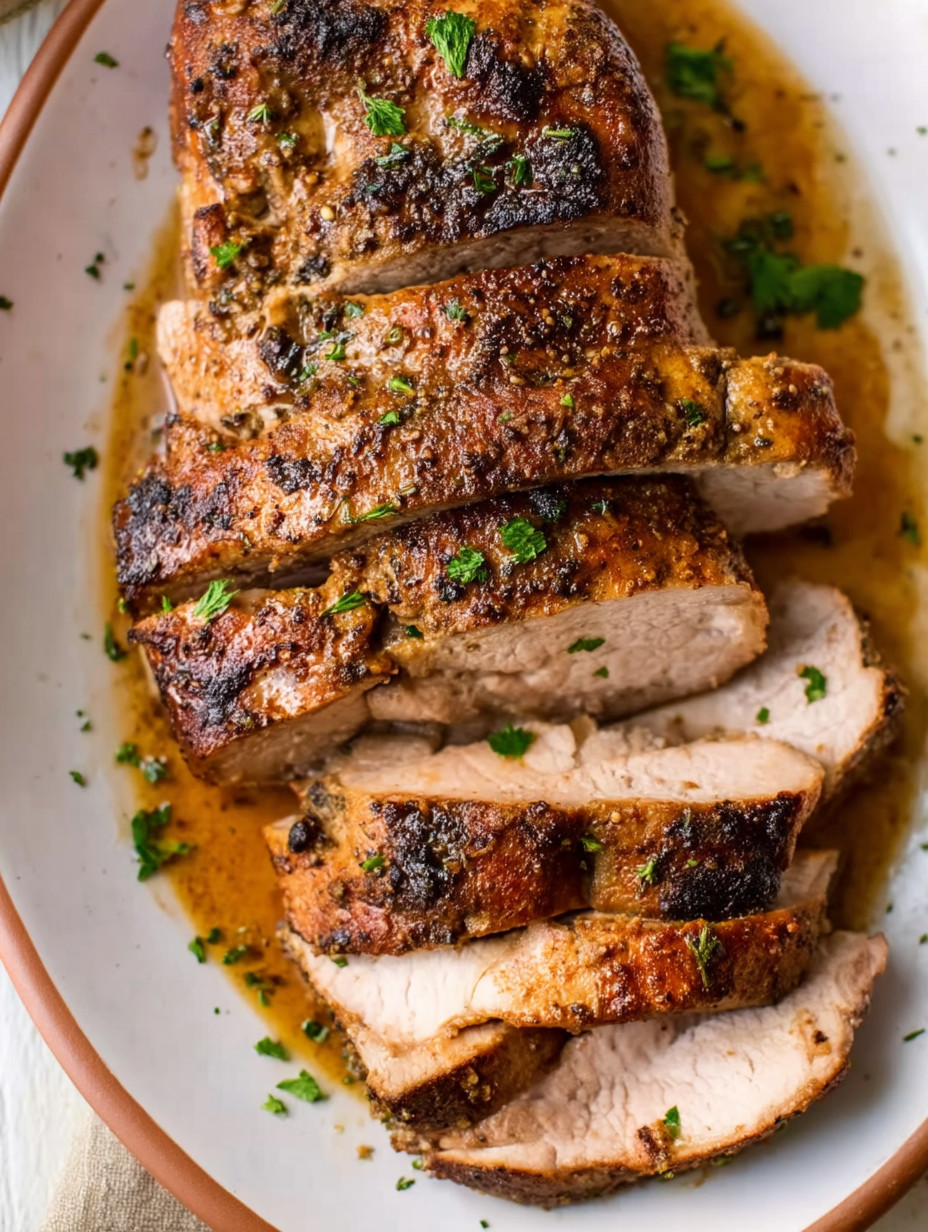 A plate of meat with sauce.