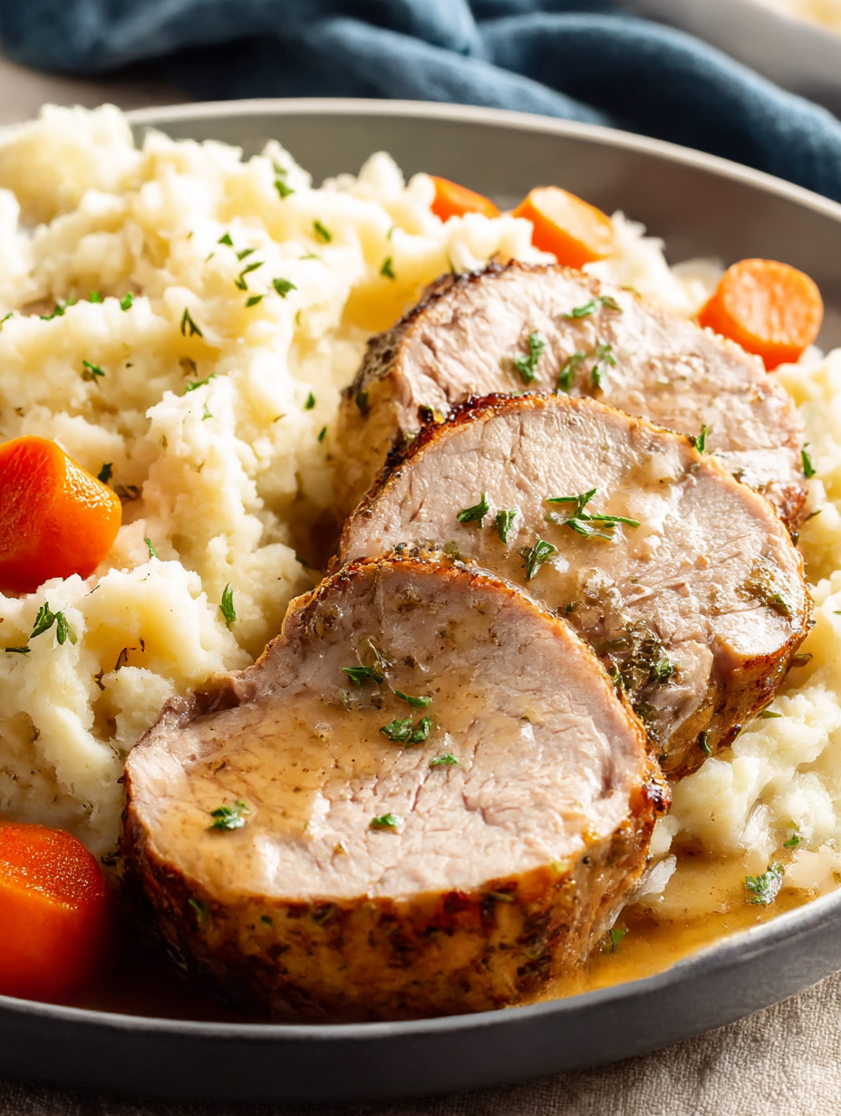 A plate of meat and potatoes.