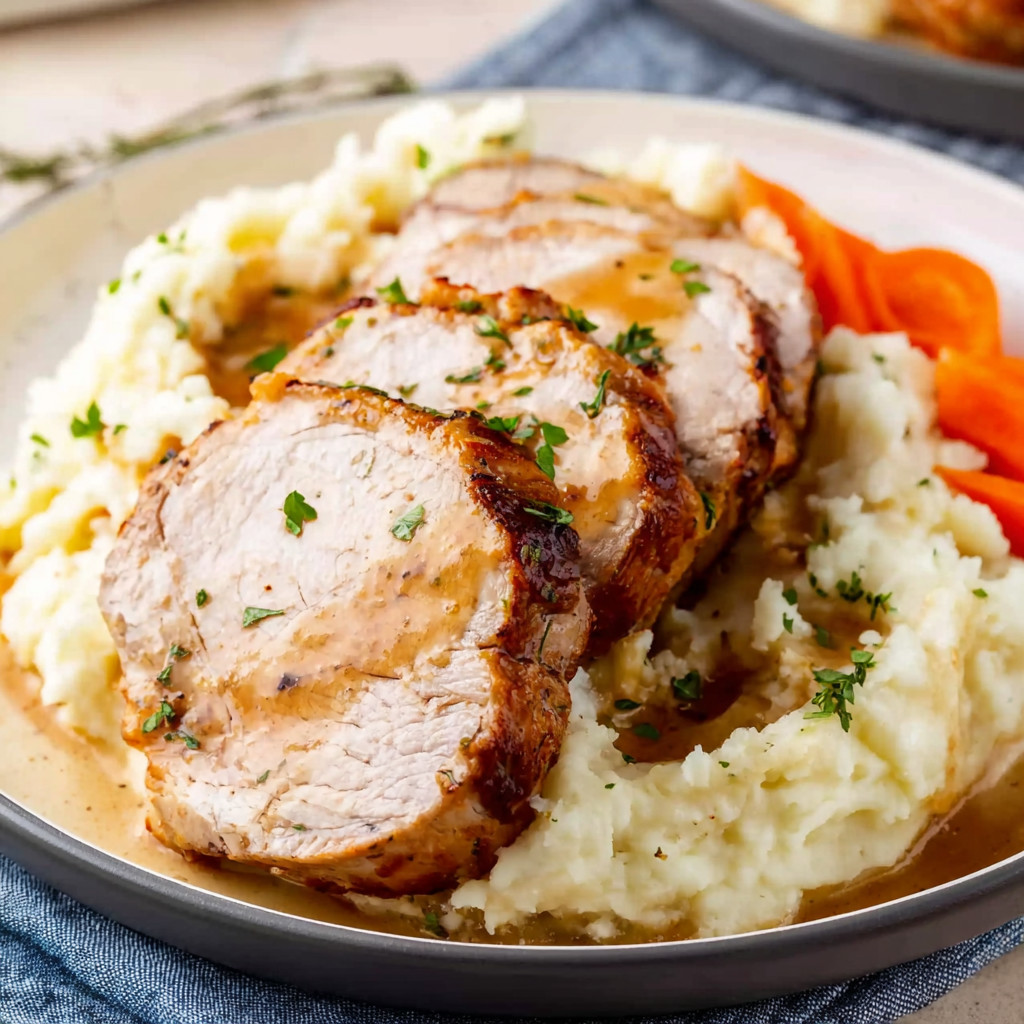 A plate of meat and potatoes.