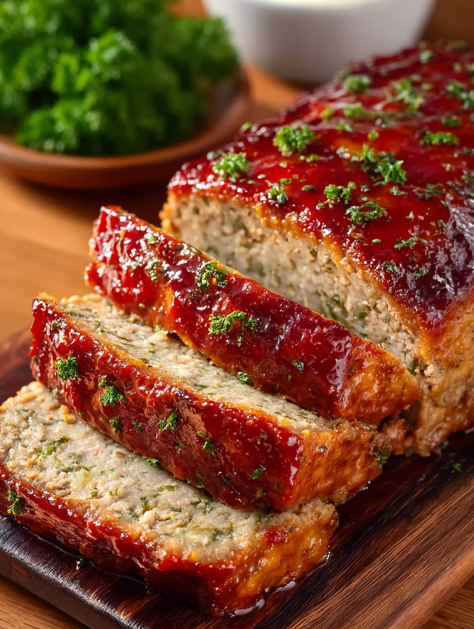 A piece of meat on a wooden table.