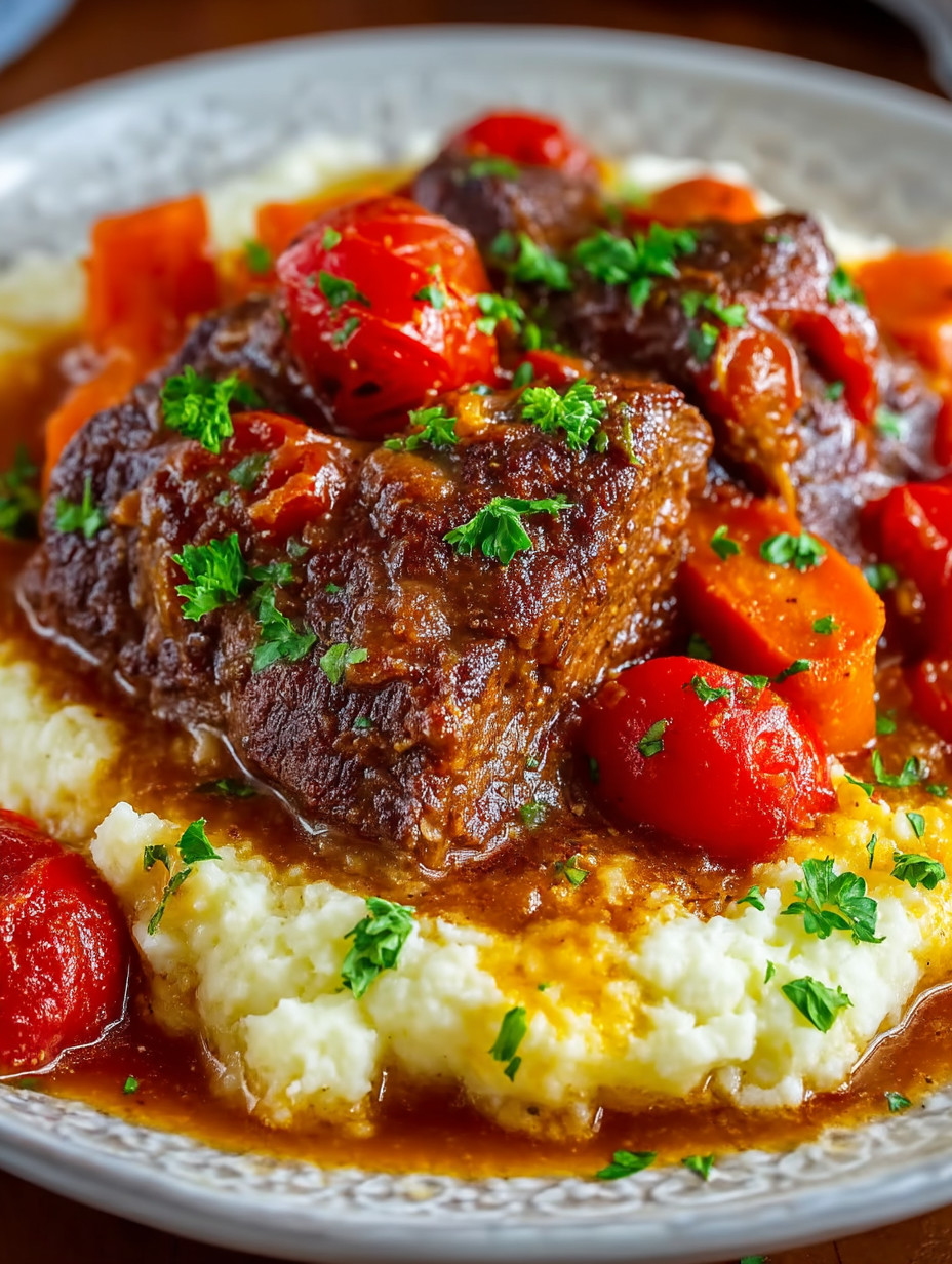 A plate of meat and vegetables.