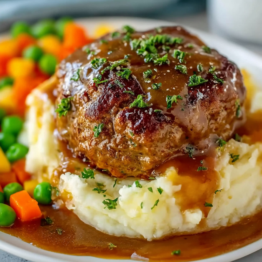 A plate of food with meat and vegetables.