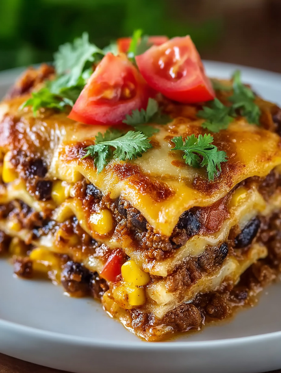 A plate of food with tomatoes and corn on top.