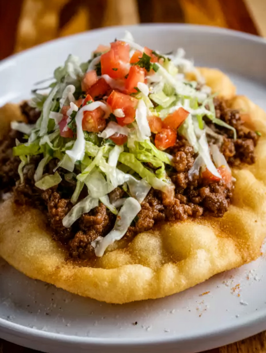 A plate of food with a burrito on top.