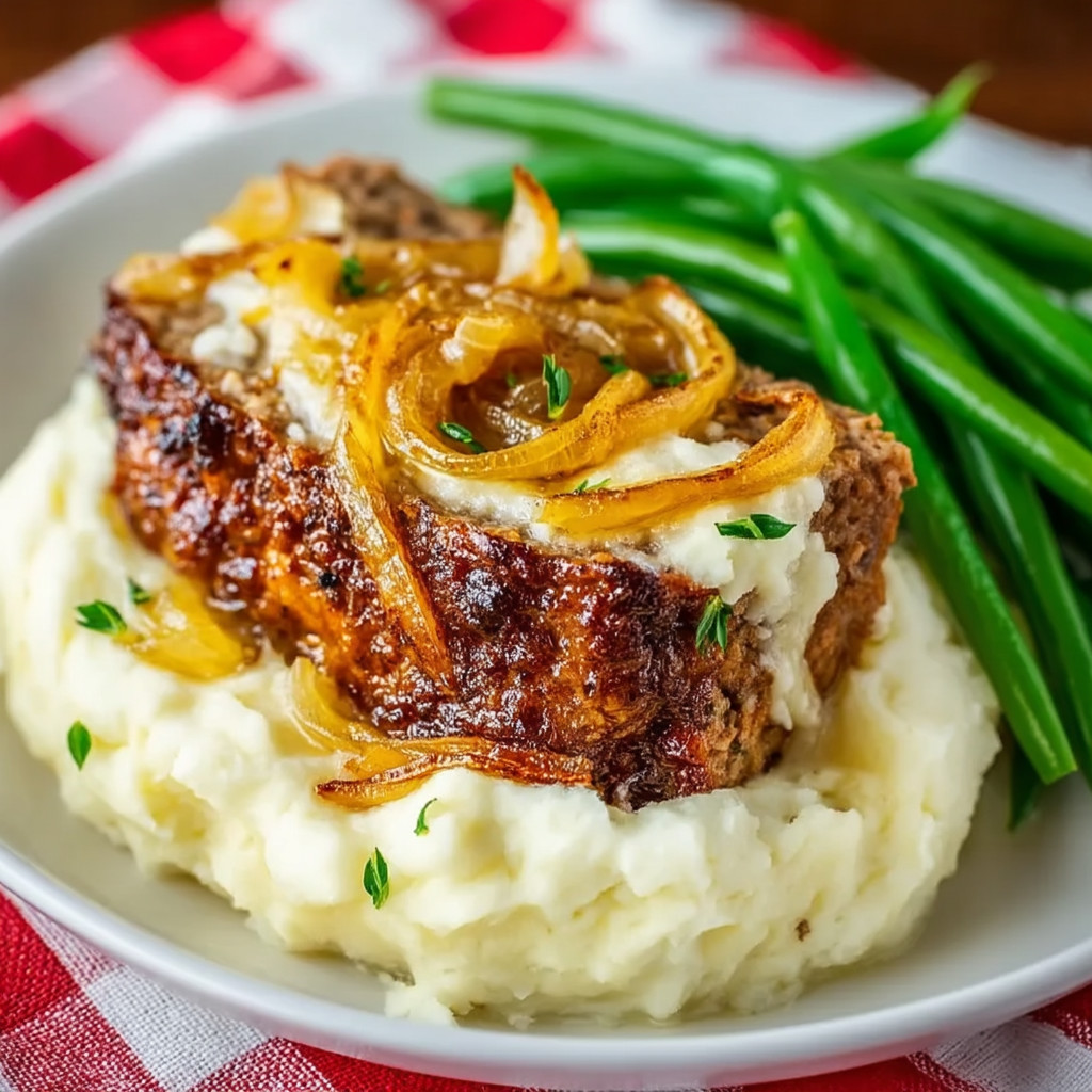 A plate of food with meat and potatoes.