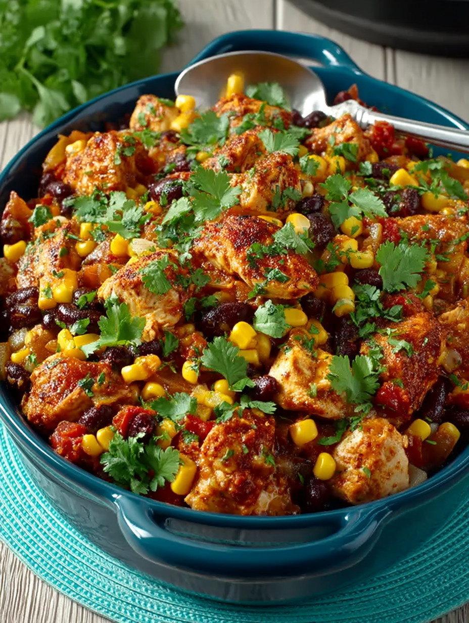 A bowl of food with a spoon in it.