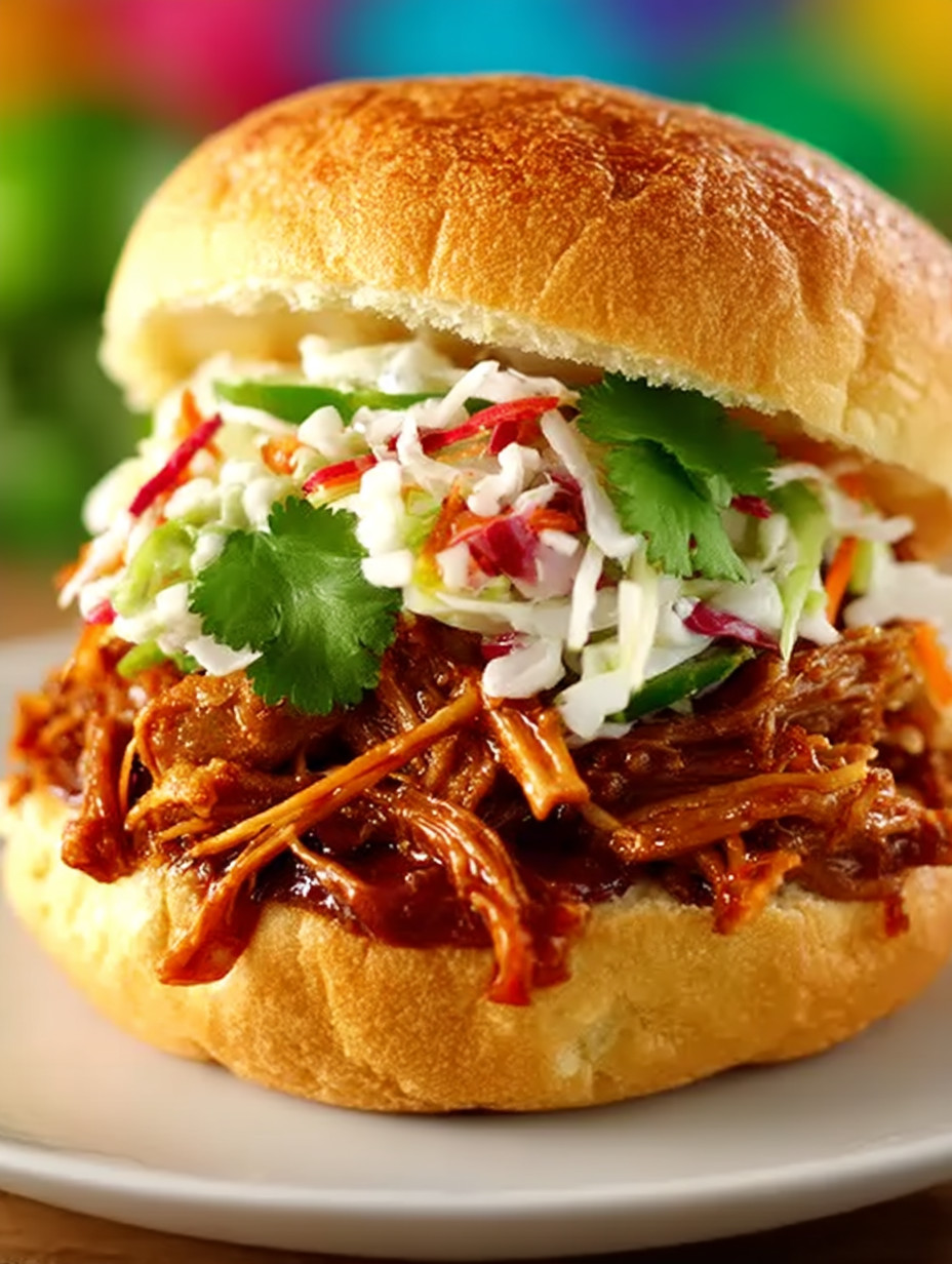 A sandwich with meat and vegetables.