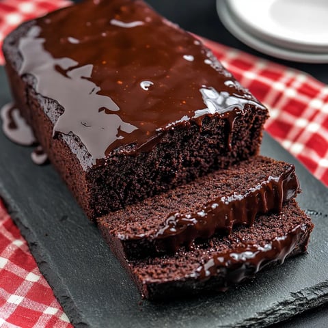 A slice of hot fudge brownie bread.